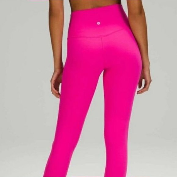 Lululemon Align High-Rise Pant 25” Sonic Pink 16 - Picture 6 of 6